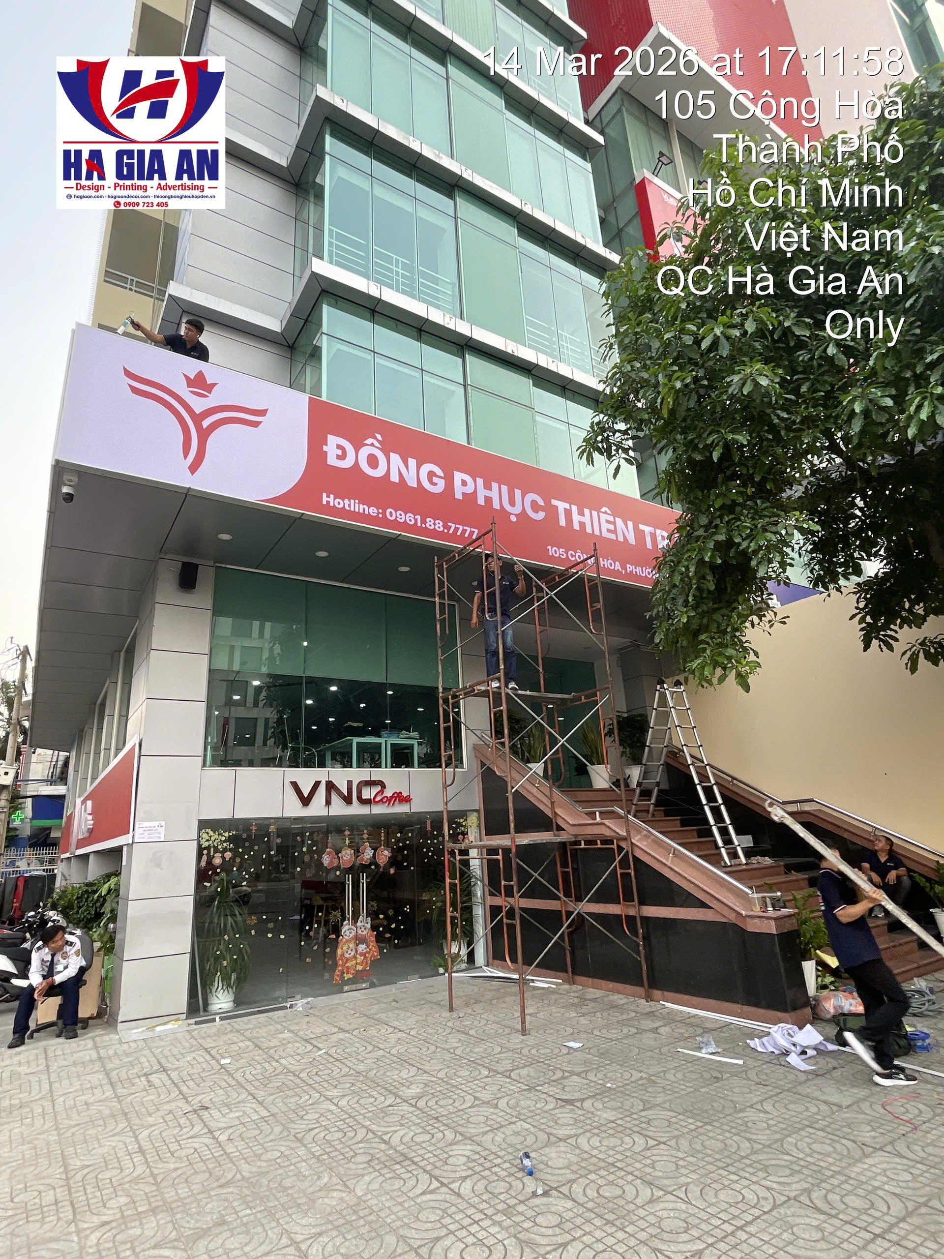 thi công bảng hiệu bạt hiflex