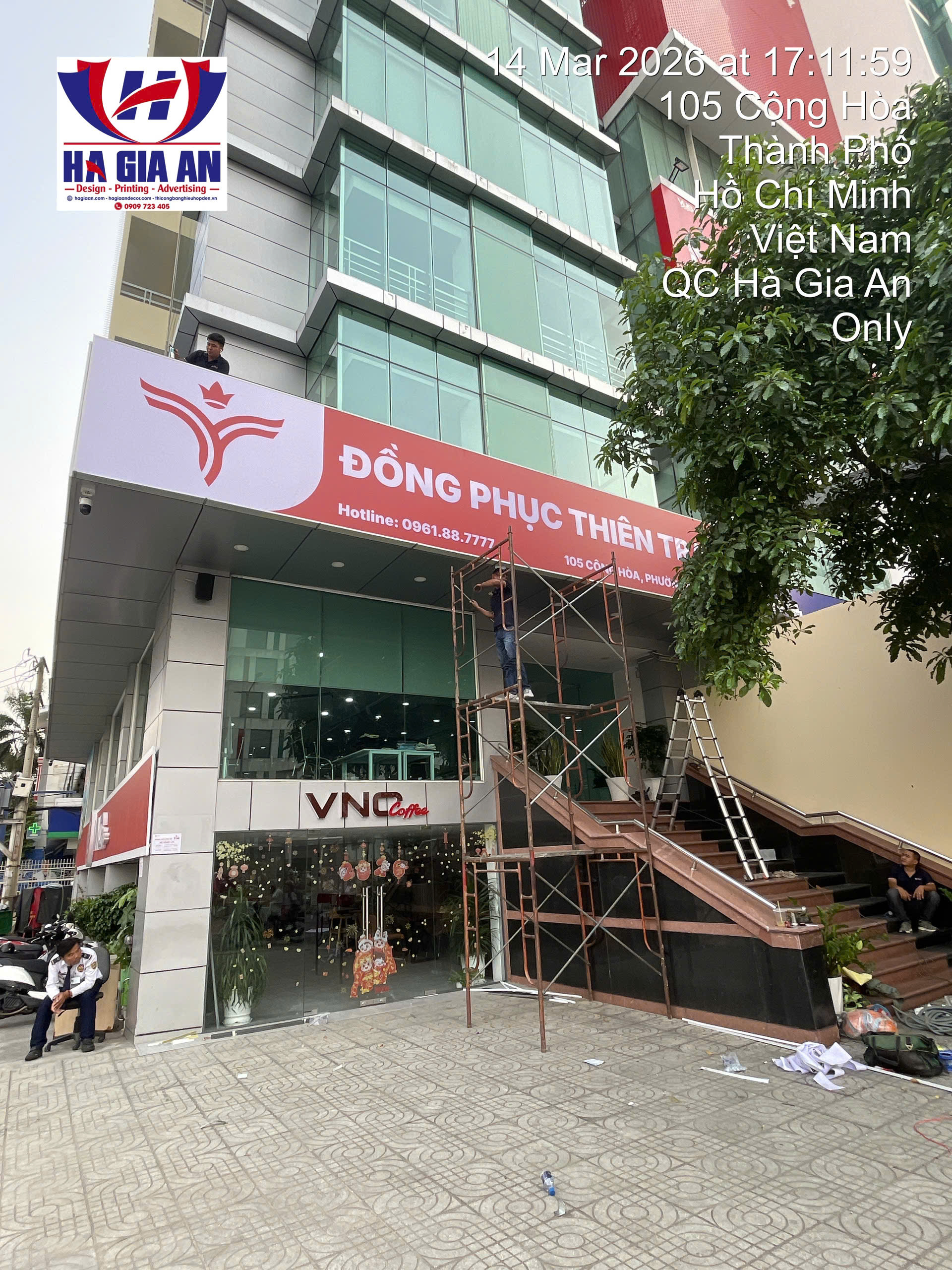 thi công bảng hiệu bạt hiflex