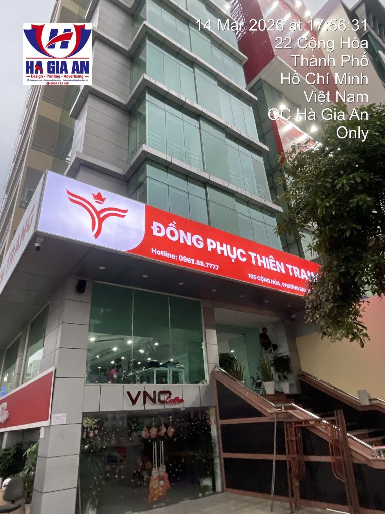 thi công bảng hiệu bạt hiflex