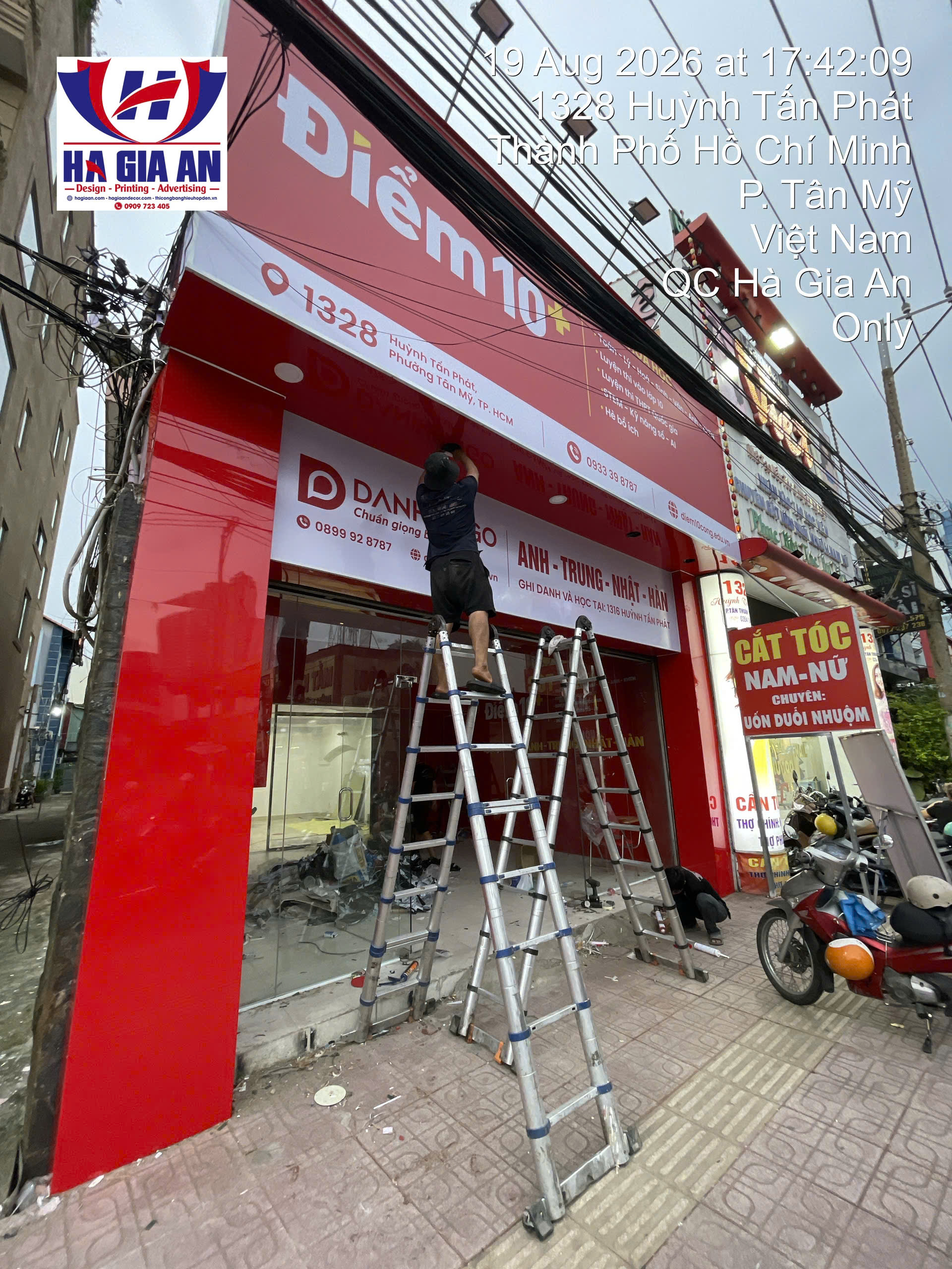 thi công bảng hiệu